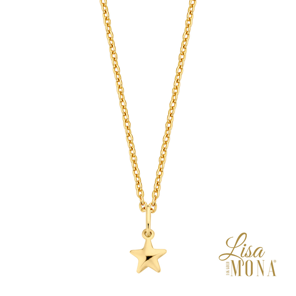 Collier or 14 ct