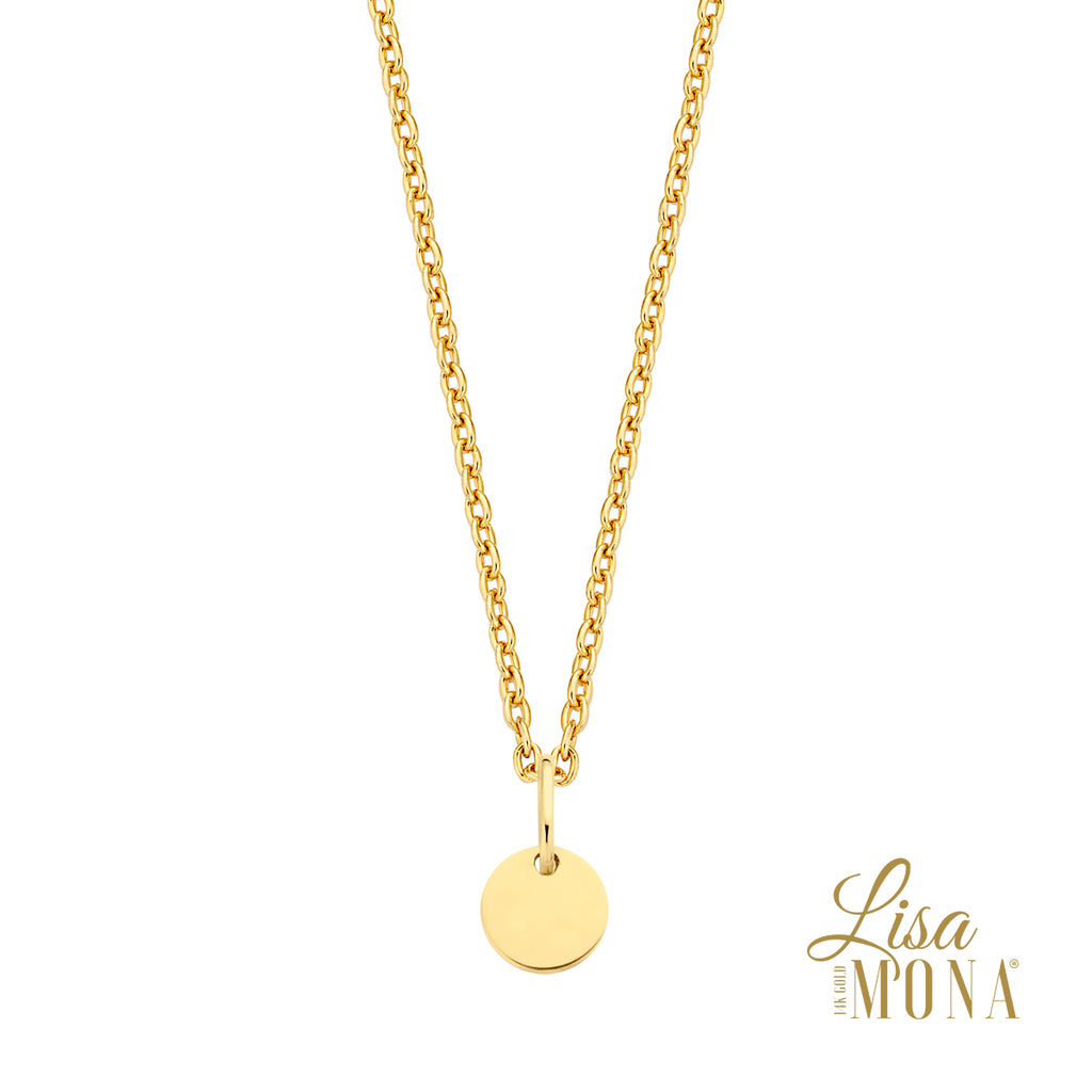 Collier or 14 ct