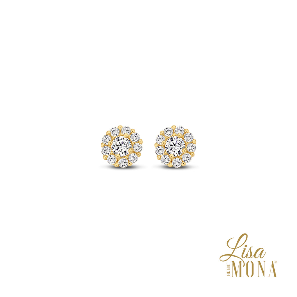Boucle d'oreilles or 14 ct