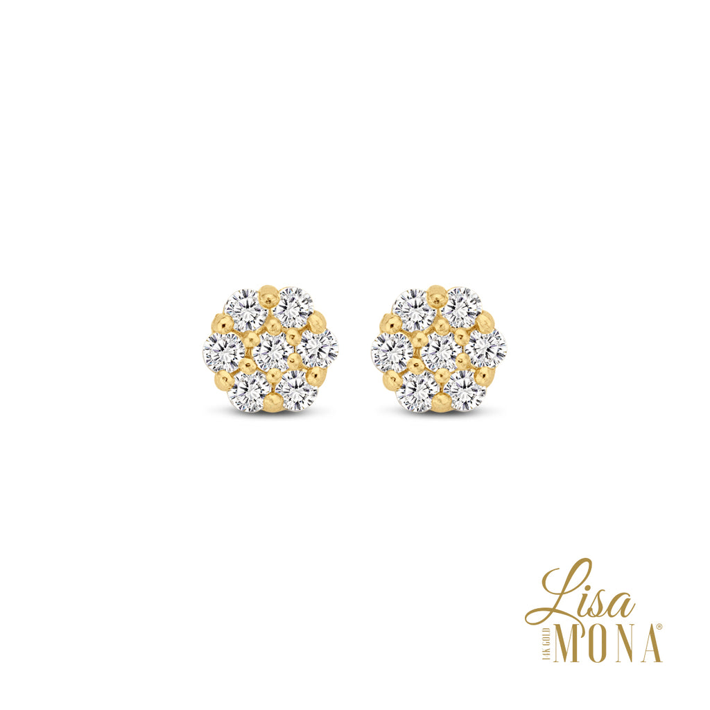 Boucle d'oreilles or 14 ct