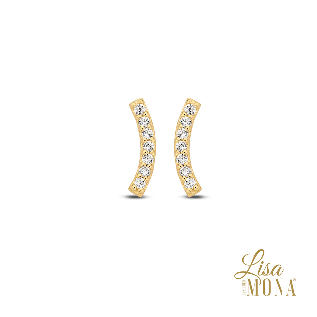 Boucle d'oreilles or 14 ct