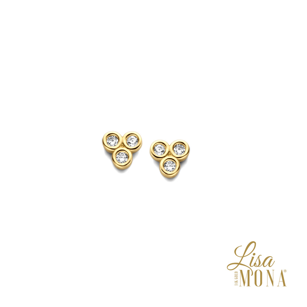 Boucle d'oreilles or 14 ct