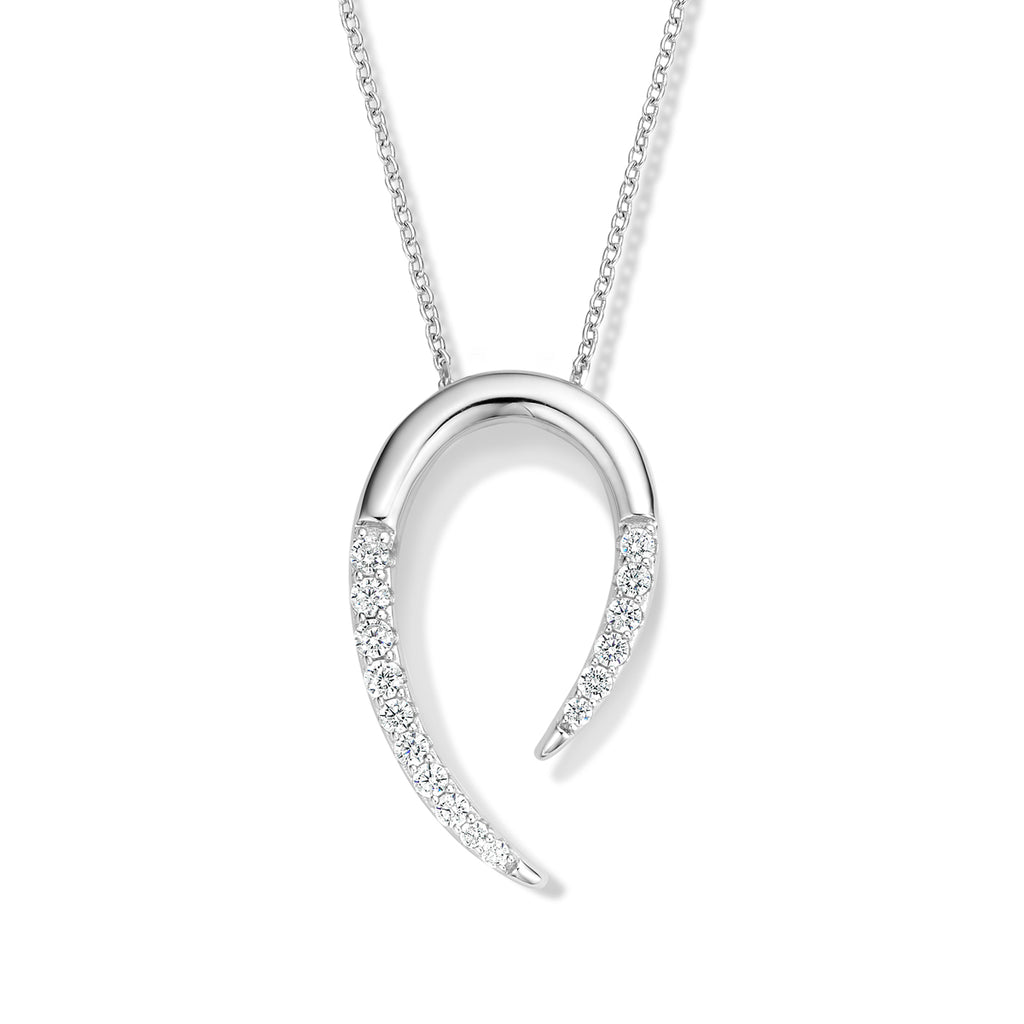 Collier argent N0B52