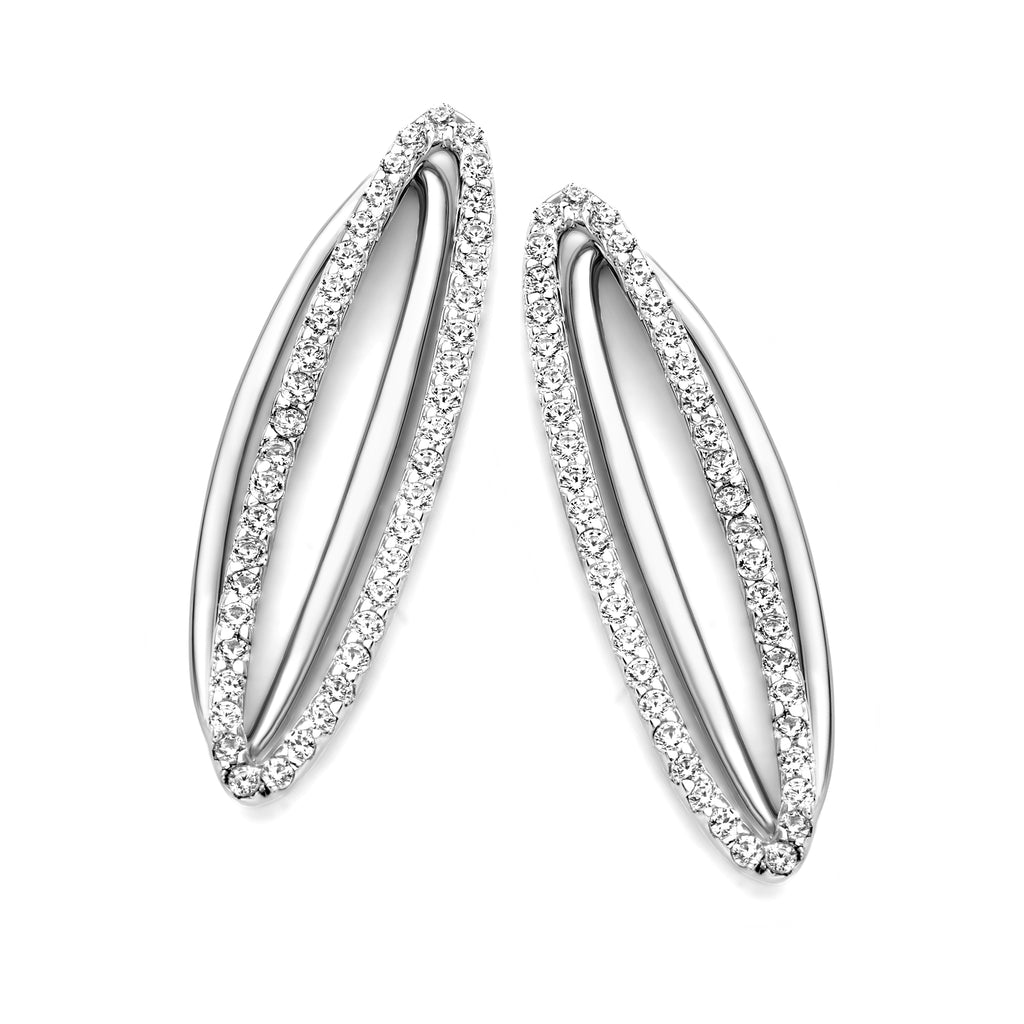 Boucle d'oreilles argent N0B64