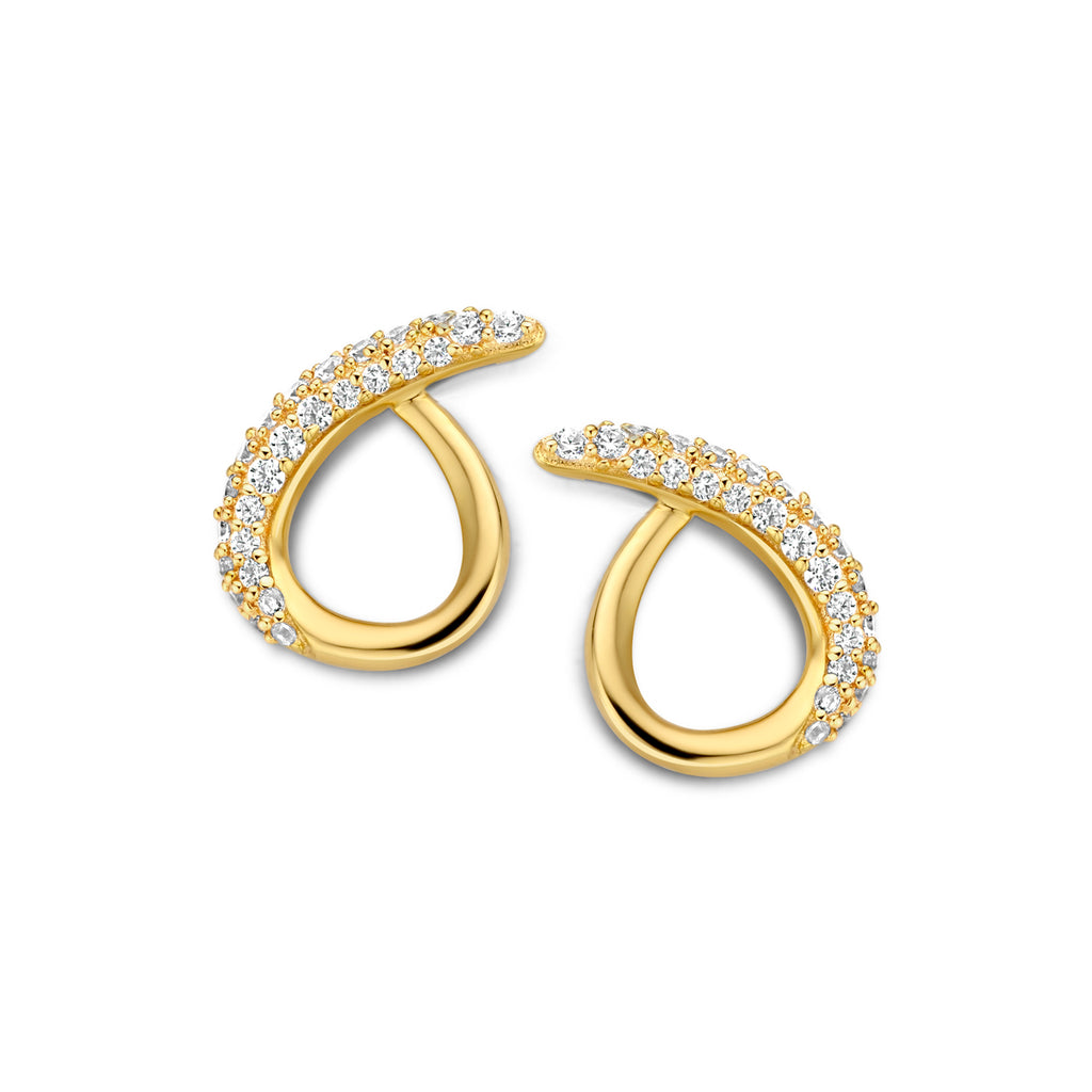 Boucle d'oreilles plaqué or N0C53