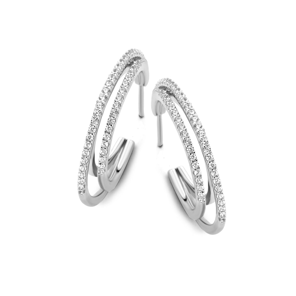 Boucle d'oreilles argent N0N53