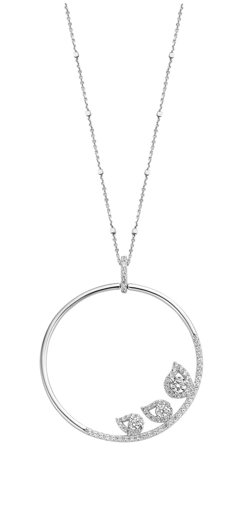 Collier argent N0Q52
