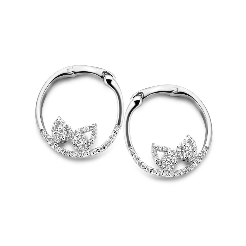 Boucle d'oreilles argent N0Q53