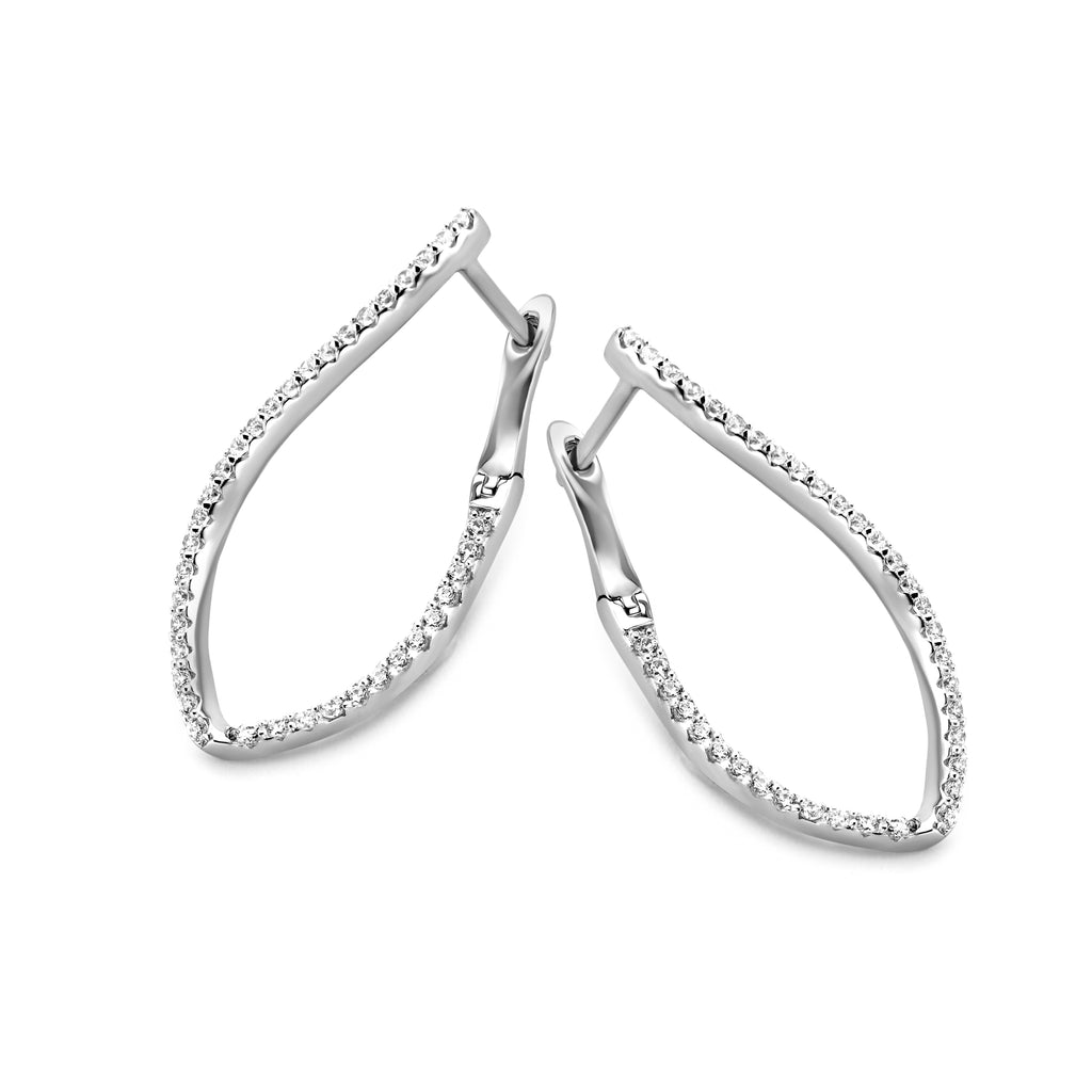 Boucle d'oreilles argent N0Q55