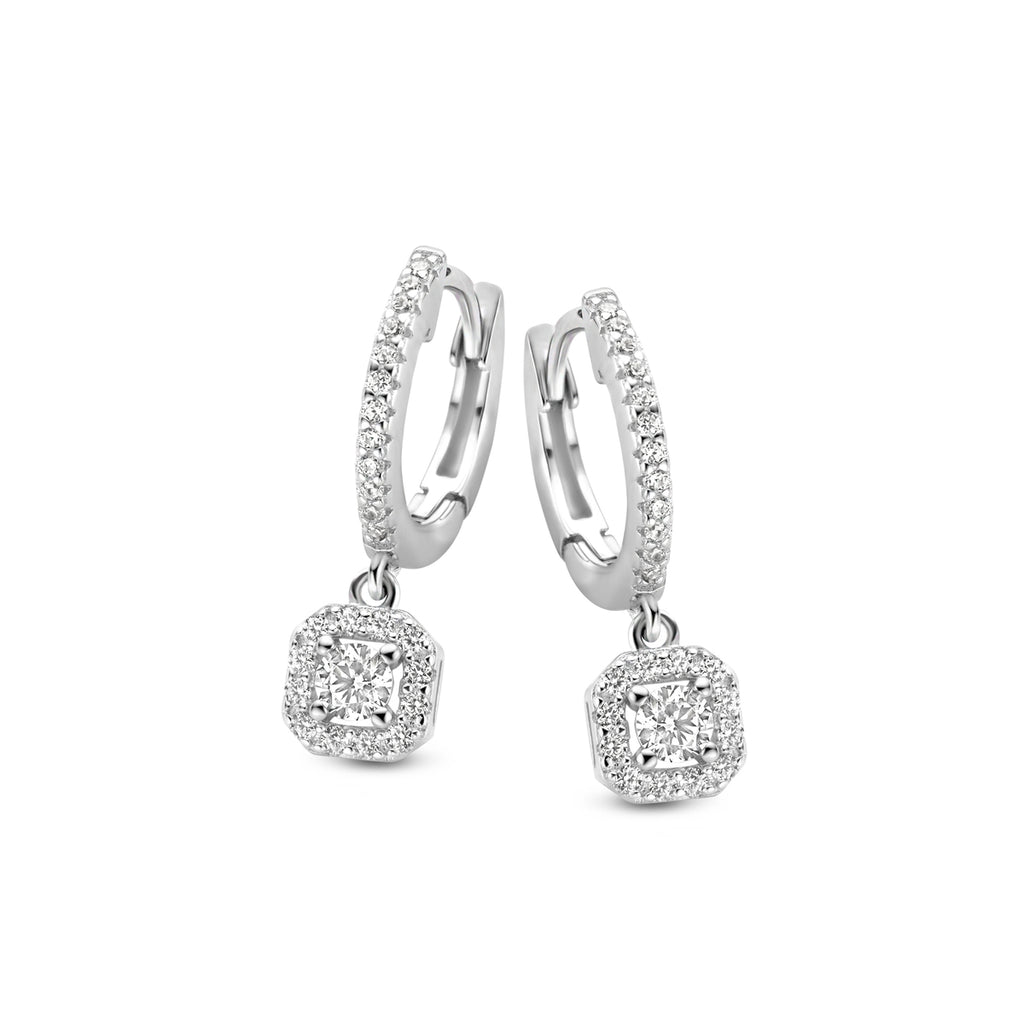 Boucle d'oreilles argent Naiomy N1L56