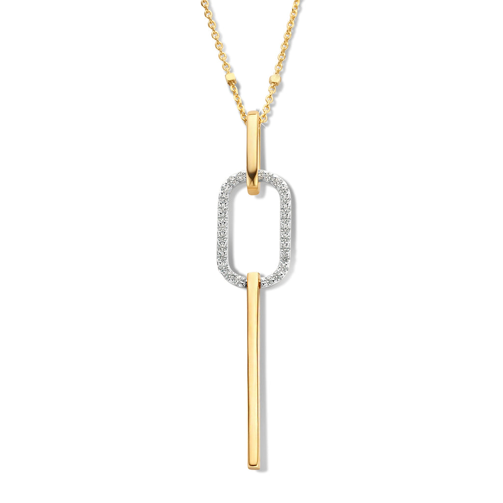 Collier plaqué or Naiomy N1Q52