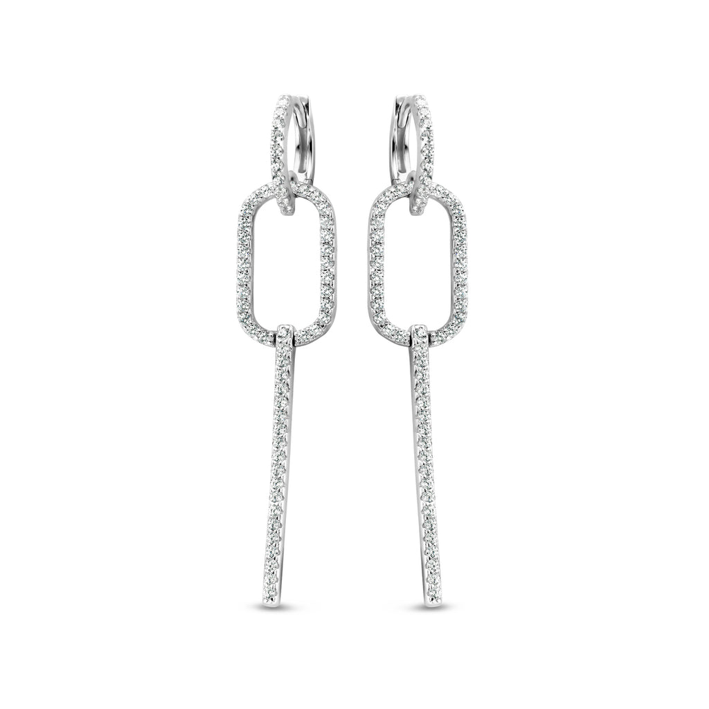 Boucle d'oreilles argent Naiomy N1Q56