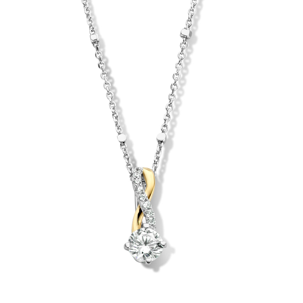Collier bicolore Naiomy N1T55