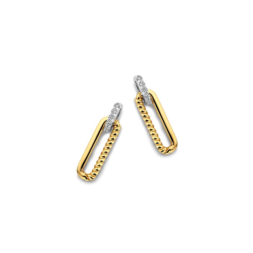 Boucle d'oreilles plaqué or N2Q55