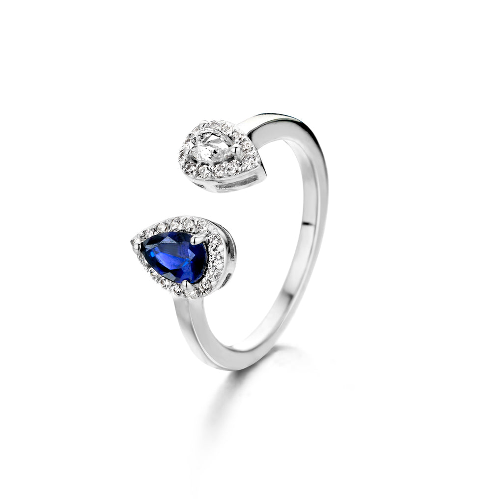 Bague argent Naiomy N8C23