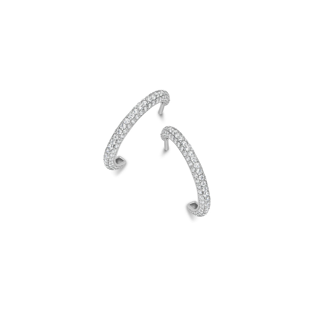 Boucle d'oreilles argent N9M07