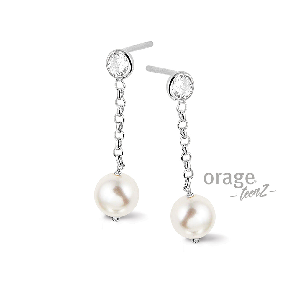 Boucle d'oreilles argent T482