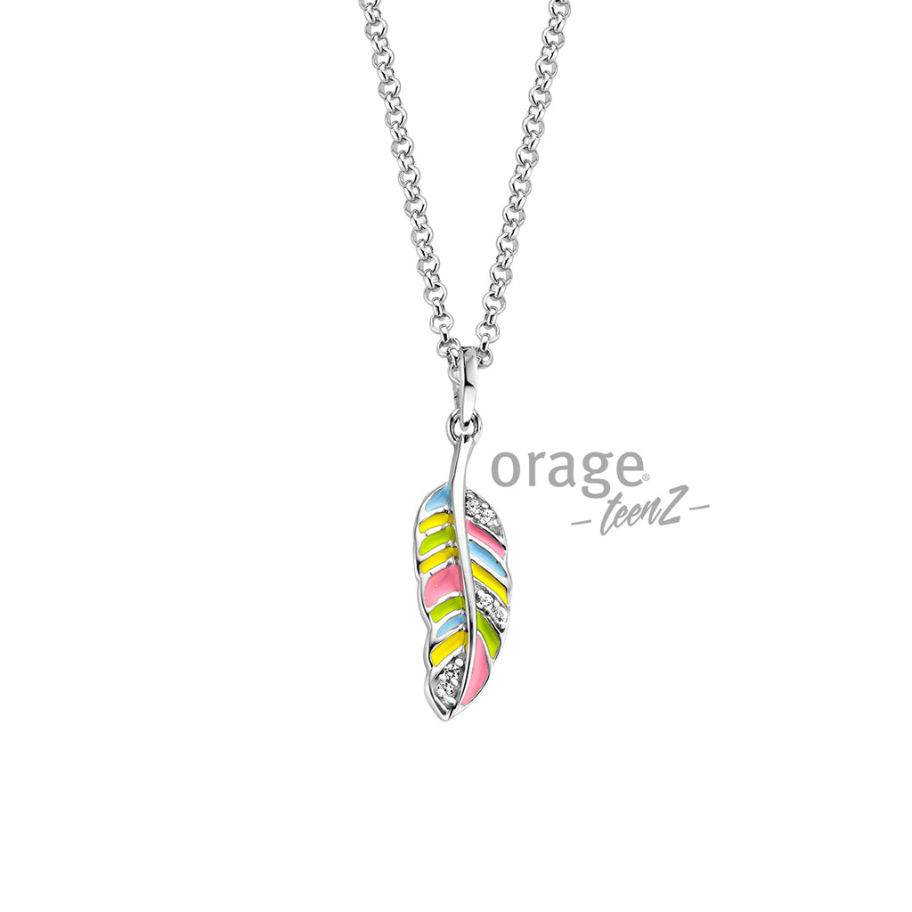 Collier argent T324