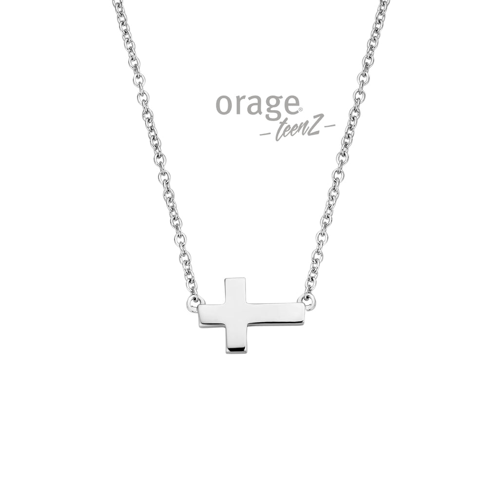 Collier argent T342