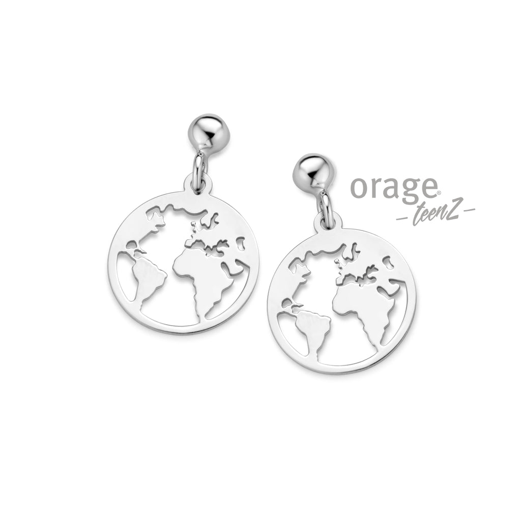 Boucle d'oreilles argent T350