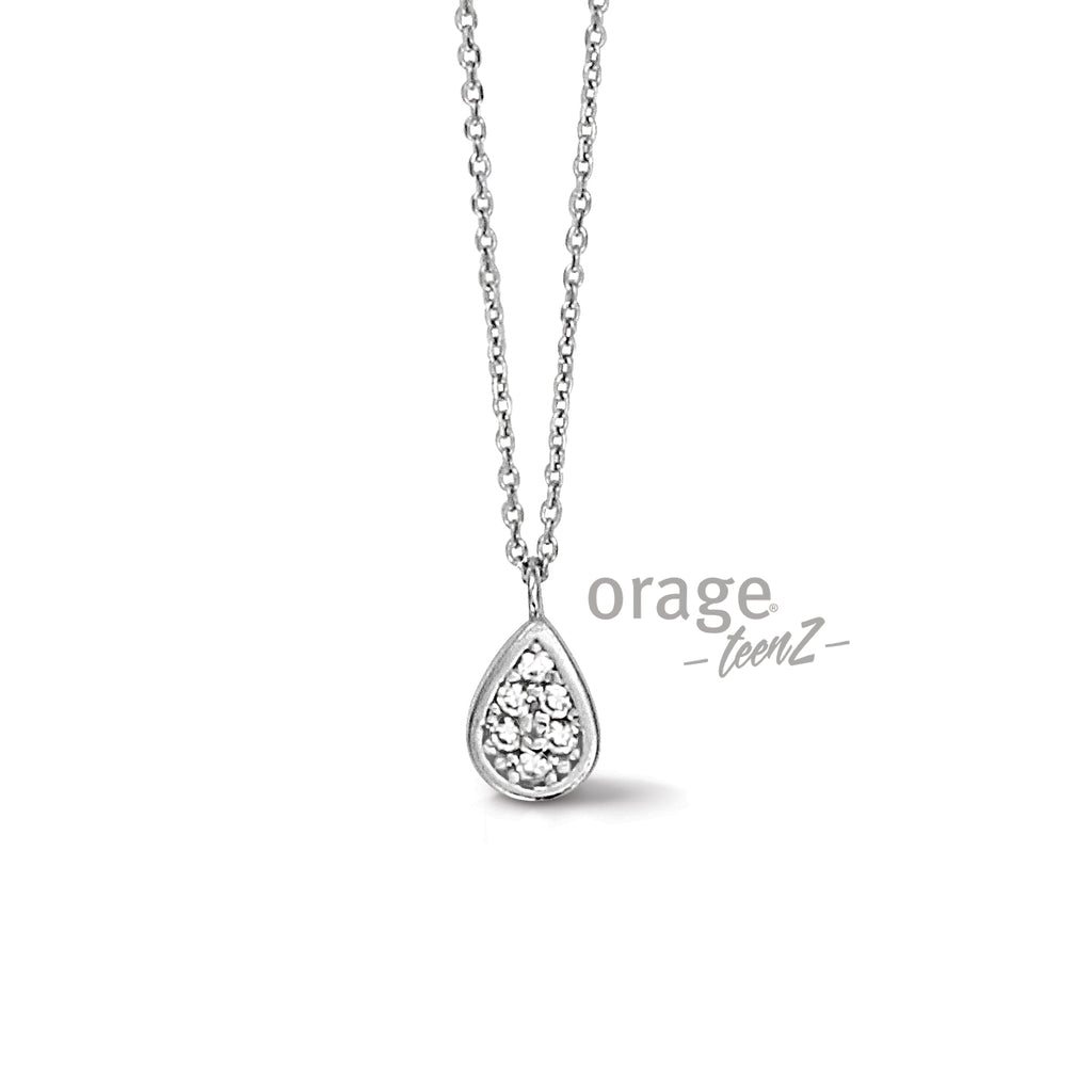Collier argent T363