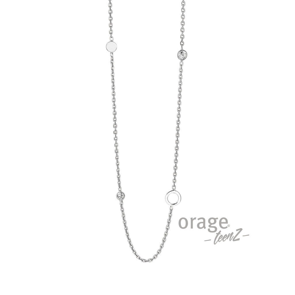 Collier argent T364