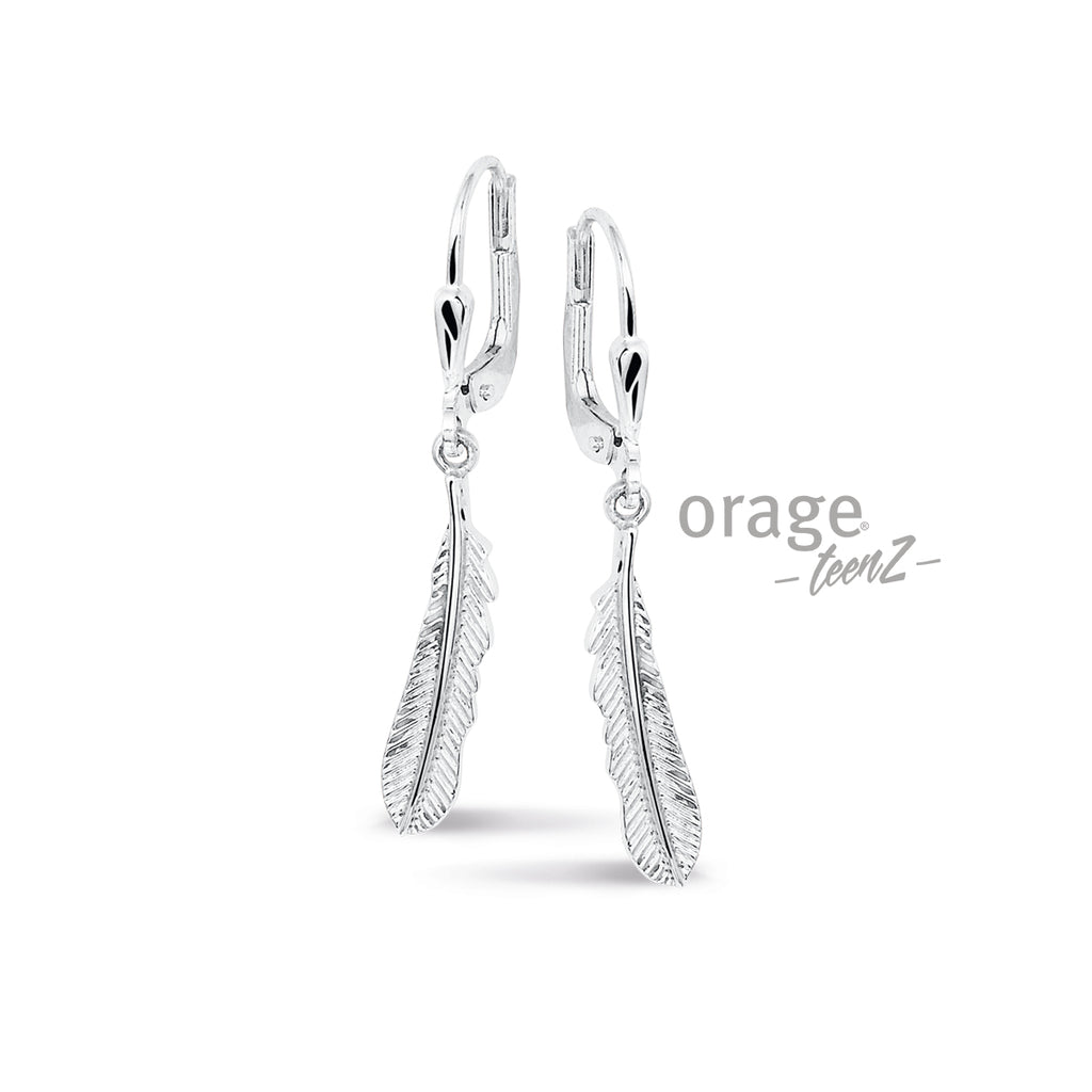 Boucle d'oreilles argent T438