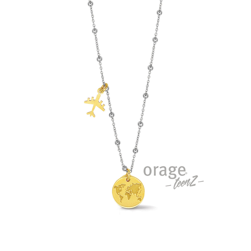 Collier argent T380