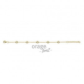 Bracelet plaqué or T436
