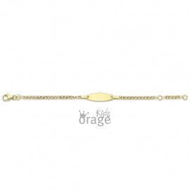 Bracelet or jaune 9ct Orage Kids