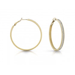 Boucle d'oreilles Guess acier