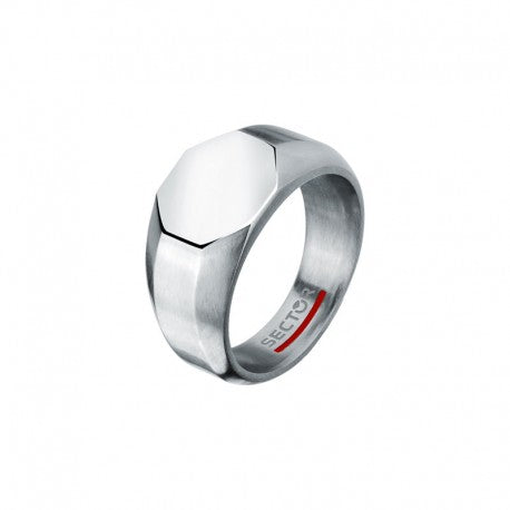 Bague acier Homme Sector