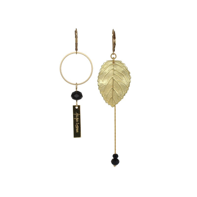 Boucle d'oreilles Ariane Lespire CHATAIGNE 02