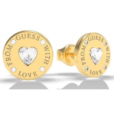 Boucle d'oreilles Guess acier