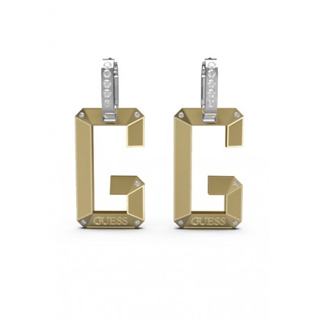 Boucle d'oreilles Guess acier