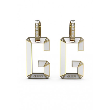 Boucle d'oreilles Guess acier