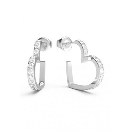 Boucle d'oreilles Guess acier