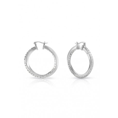 Boucle d'oreilles Guess acier