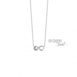 Collier argent T474