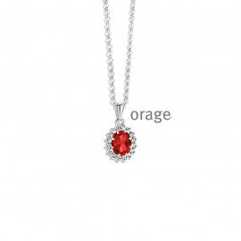 Collier argent K1892
