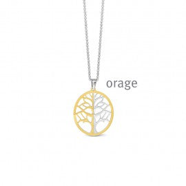 Collier acier Orage K2133