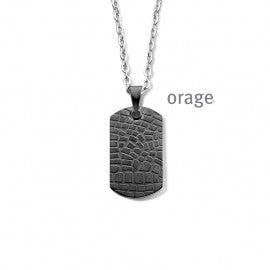 Collier acier Orage K2155
