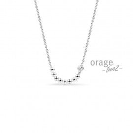 Collier argent T464