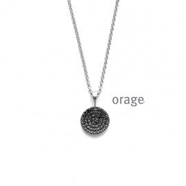 Collier argent Orage K3501