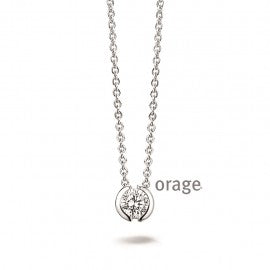Collier argent K4691