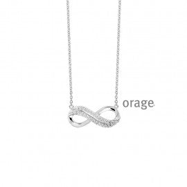 Collier argent orage K6800