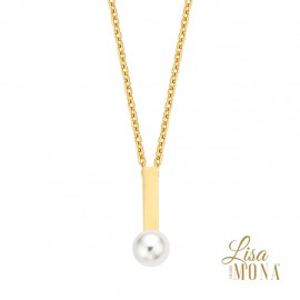 Collier or 14ct