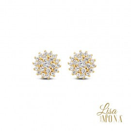 Boucle d'oreilles or 14 ct