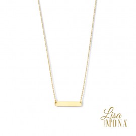 Collier or 14 ct
