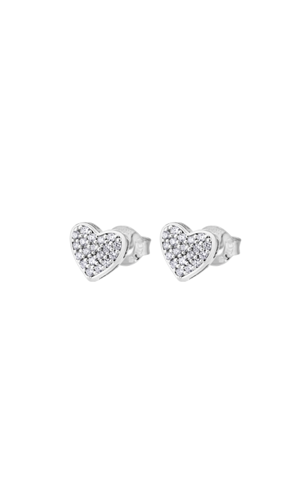 Boucle d'oreilles argent Lotus dame